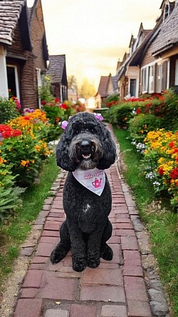 Labradoodle grooming colorado springs. Australian cobber dog colorado springs.